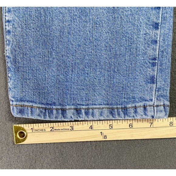 Levis 550 Jeans Womens 28x27 Blue Relaxed Bootcut Stonewash Y2K Tag 10M* - Picture 8 of 14